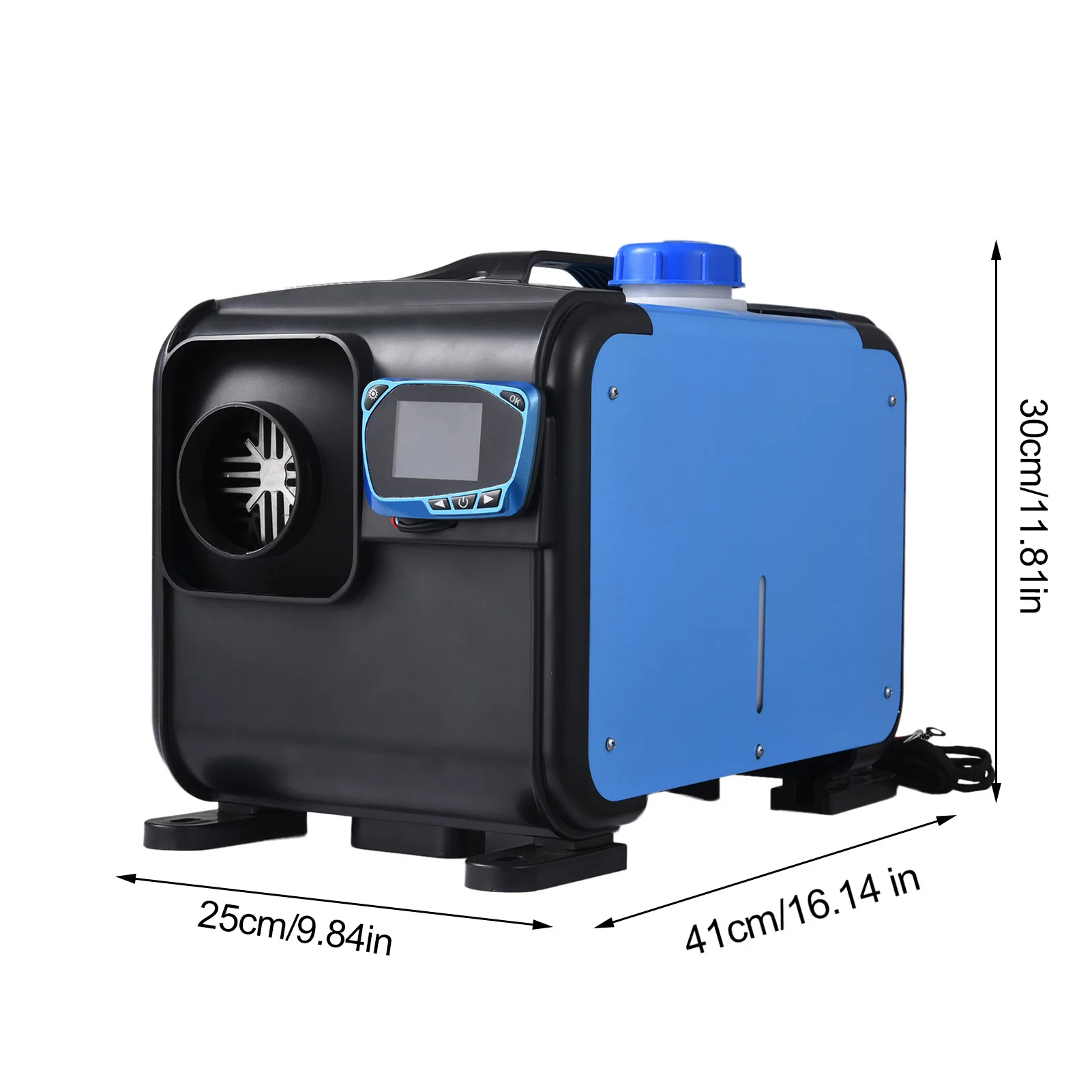 

New 8KW 12V/24V 0.1L-0.48L Fuel Consumption Parking Fuel Heater Kit Car Truck Fuel Air Auxiliary Heater Heater Car Defroster