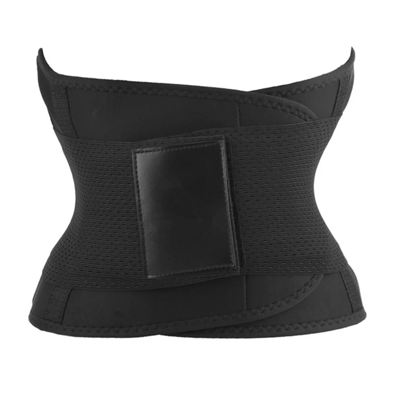 Black CXZD пояс для фитнеса, корректор талии, триммер, корсет, пояс для талии, Cincher, обёрточная бумага, моделирующее белье для тренировок, для похудения, плюс размер, S-3XL - Цвет: Black