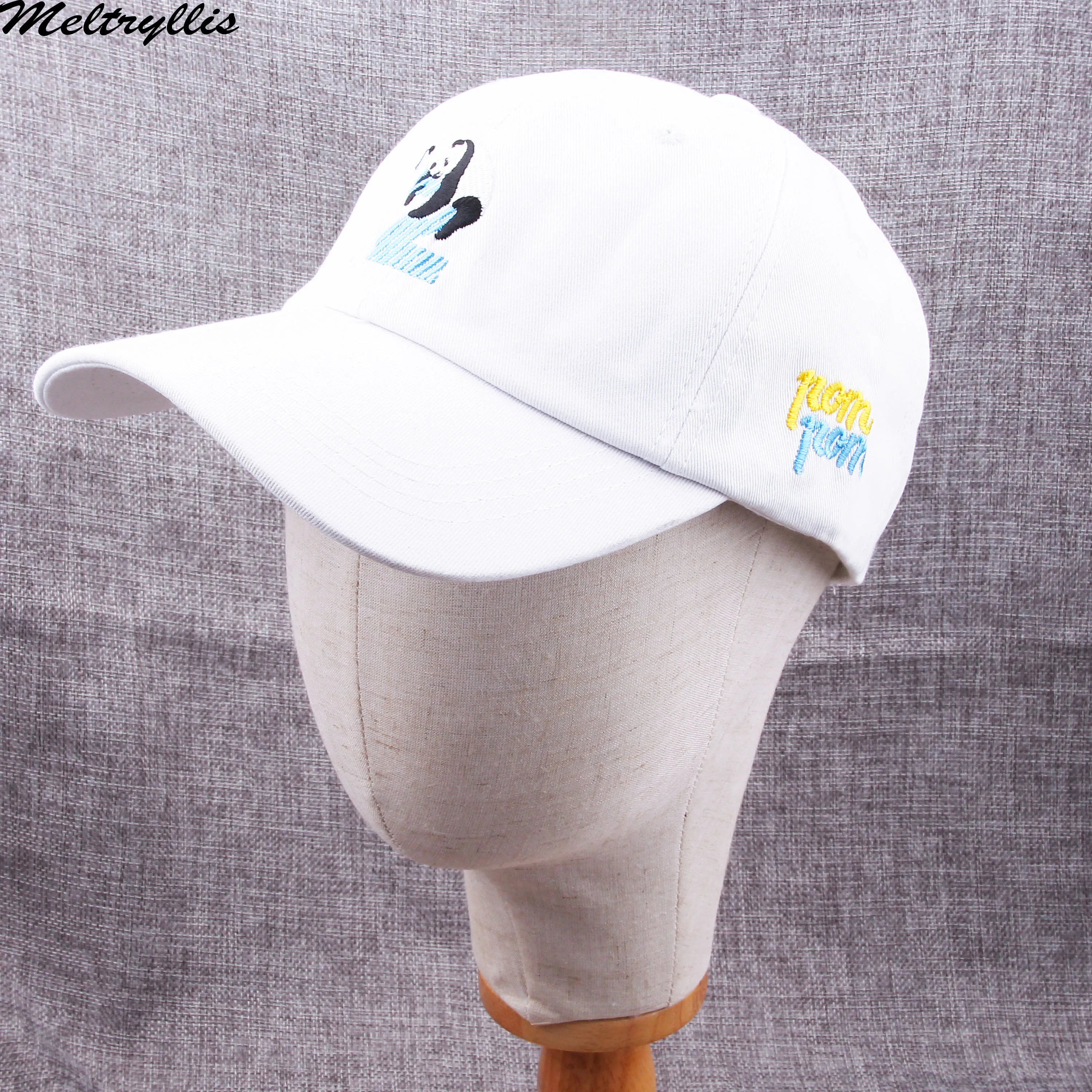 Бейсболка [Meltryllis] для мужчин и женщин бейсболка с вышивкой милой панды головные