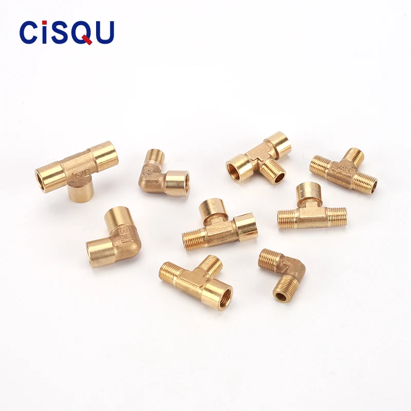Латунь мужской/женский Пневматический фитинг для водопроводных труб 1/8 &quotBSP