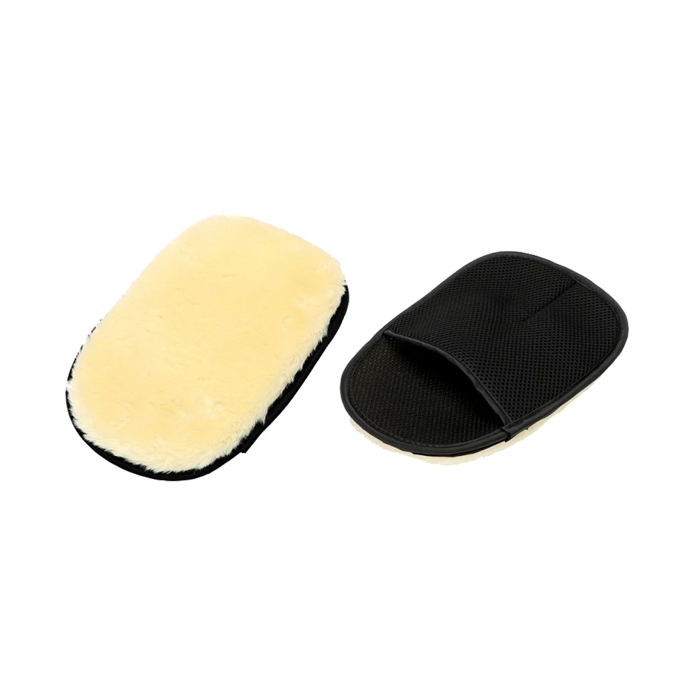 Шерстяные перчатки для мытья автомобиля мягкие инструменты чистки средство