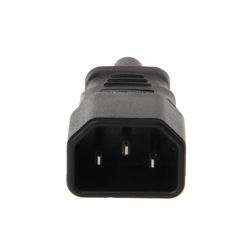 IEC 320 C14 3 контактный разъем для C5 прямой Мощность Подключите конвертер