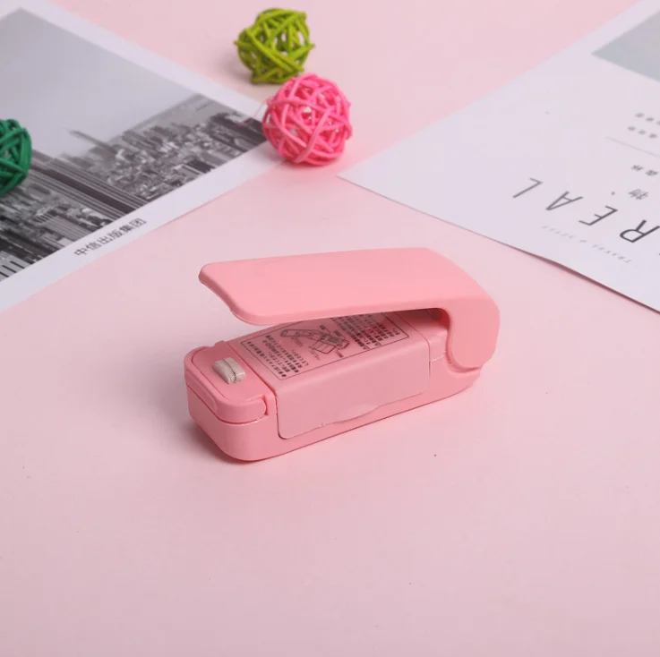 H274 Pink HOMETREE мини ручной держатель электрическое отопление закуска запайки машина герметичная упаковка пластиковый пакет герметичный мешок еды H274 - Цвет: H274 Pink