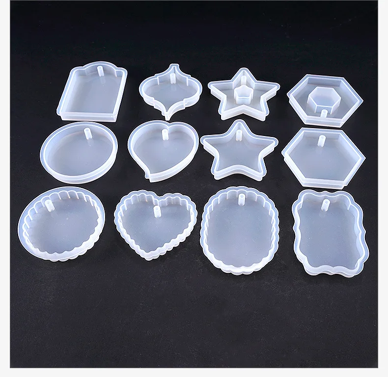 

Big Scalloped Tag Silicone Mold Large Rectangular Tag Mold with Decorative Border Pressed Flower Jewellery Supplies Resin Crafts