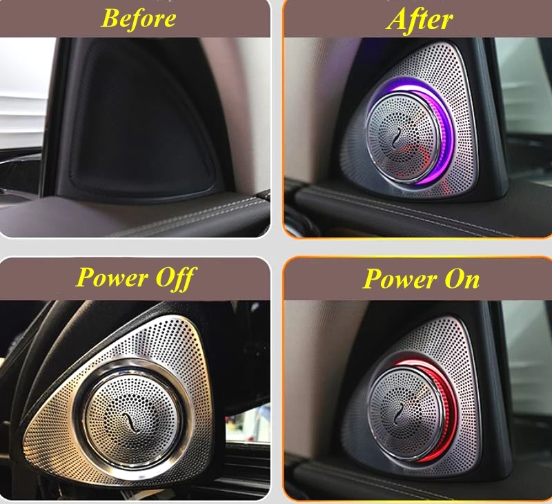 

Колонки для дверей Mercedes Benz C E GLC S Class, 64 цвета