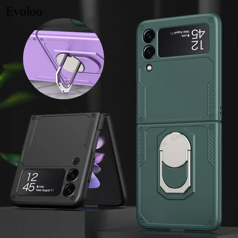 

Чехол-книжка для Samsung Galaxy Z с кольцом-держателем и подставкой