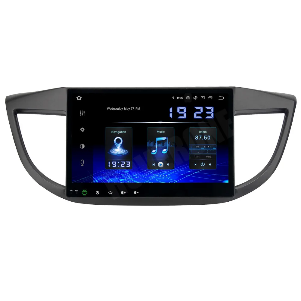 Автомагнитола RoverOne для Honda CRV телефона 2012 + Android 10 автомобильное радио с GPS стерео