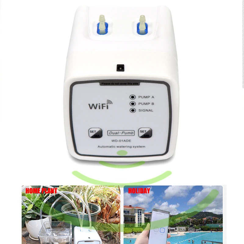 

Automatic Dripper Irrigator Timing Control Watering Irrigation Smart Sprinkler For Watering Flowers System At Home Gardening