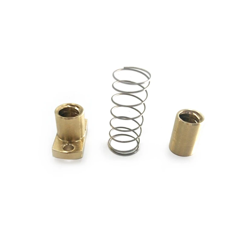 

JFBL Hot CNC 3018 Exclusive 3D Printer Parts T8 Anti Backlash Spring Loaded Nut Elimination Space Nut for 10mm