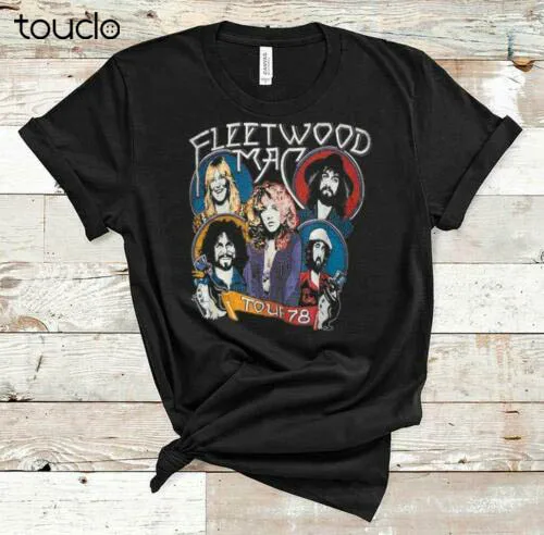 

Fleetwood Mac 1978 Tour T-Shirt Vintage Gift For Men Women Funny Tee Unisex