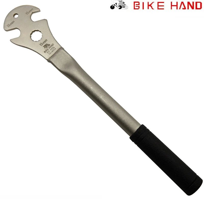 BIKEHAND велосипедный ножной ключ гаечный ключ 15 мм из легированной стали с длинной ручкой инструмент для ремонта шоссейного велосипеда Mtb горного велоспорта