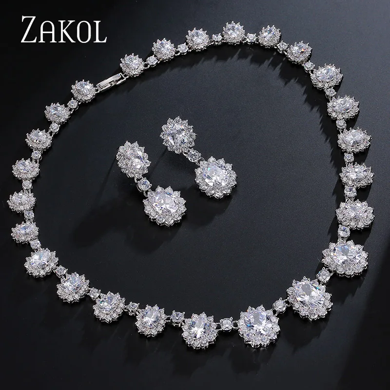 Изысканный Овальный Синий циркониевый микро инкрустационный набор ювелирных