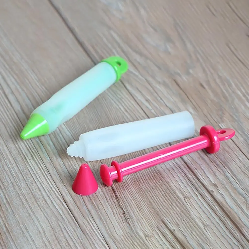 Пищевая силиконовая ручка для письма украшения торта шоколада пистолет крема