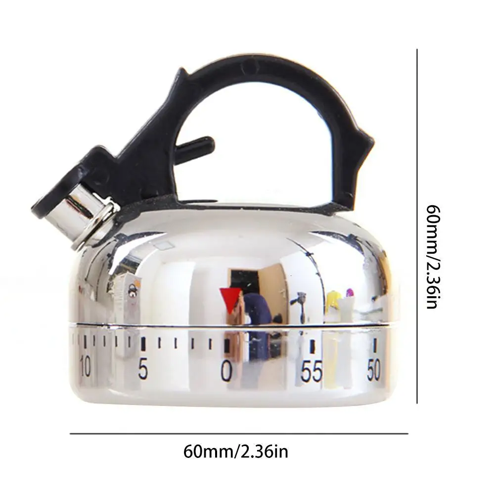 Чайник в форме 60 минут кухонный механический таймер обратного отсчета Будильник