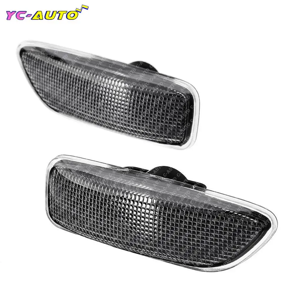 

Автомобисветильник Тель поворота для переднего бокового габаритного светильник онаря для Volvo S60 V70 S80 XC70 XC90 2001-2009 30722641 30722642 без лампочек