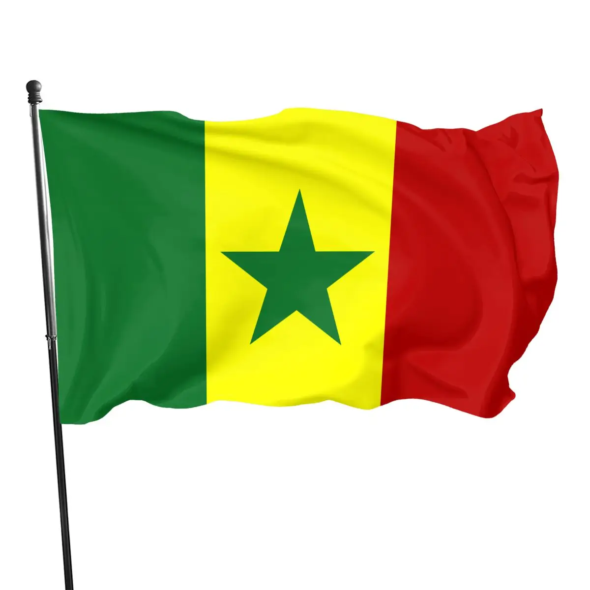 90x150 см Сенегальский национальный флаг Футбольный внутренний и наружный | Дом сад