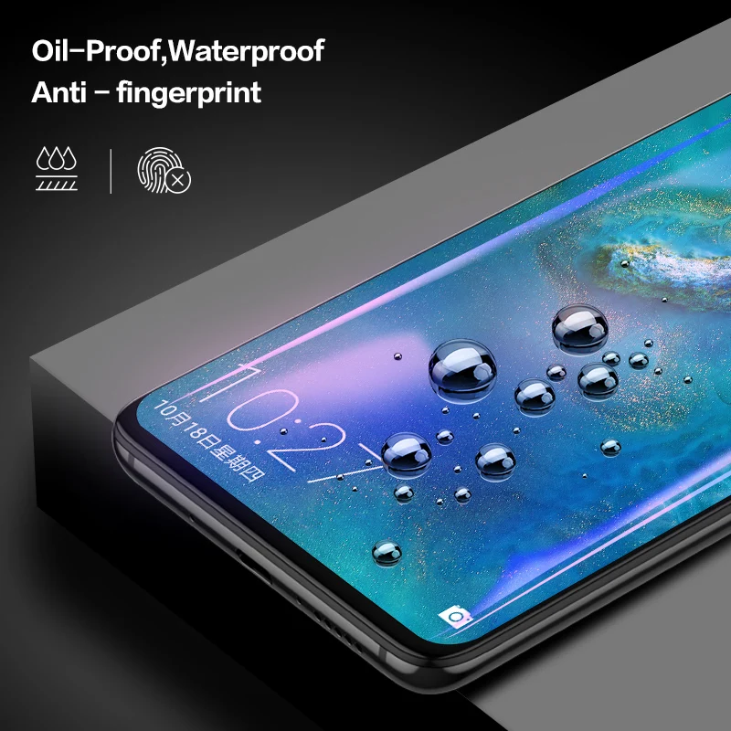 Закаленное стекло SmartDevil для Huawei mate 30 синяя Защитная пленка экрана объектива