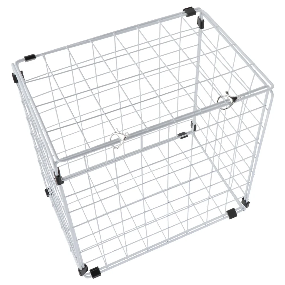 

1Pc Household Cat Cage Practical Iron Car Cat Cage Practical Foldable Pet Cage