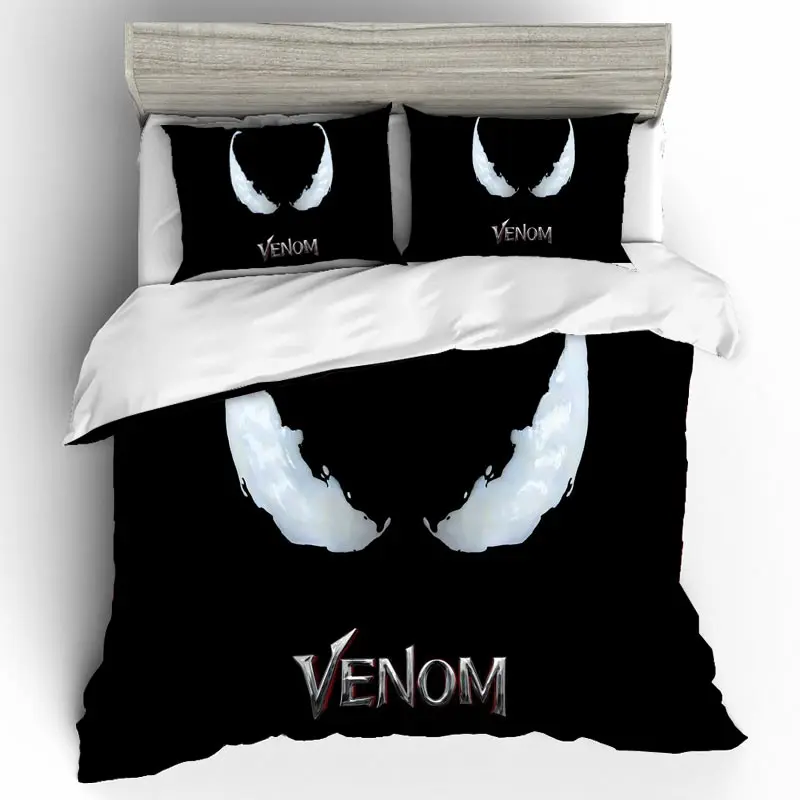 DQ0422 Домашний текстиль постельное белье Venom Ropa De Cama свадебный подарок Sabanas 3d комплект постельного белья королевского размера Lencol Cama Casal Cat постельное белье поплин - Цвет: DQ0422