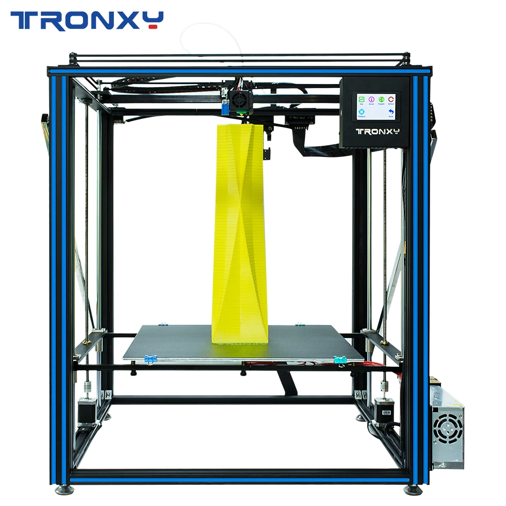 Tronxy 3D Printer X5SA PRO Double Axis Guide Rail Titan Extruder Printer Resume Power Failure High precision imptesora 3d ducker