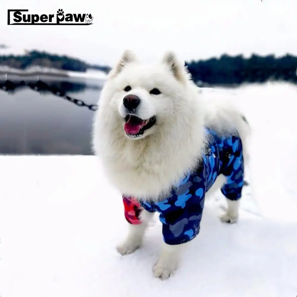 Fashion Dog Jumpsuits Pet Puppy Hoodie Coat Bulldog Jacket for Small Medium Large Dogs Winter Warm Clothes Dropshipping FBC01