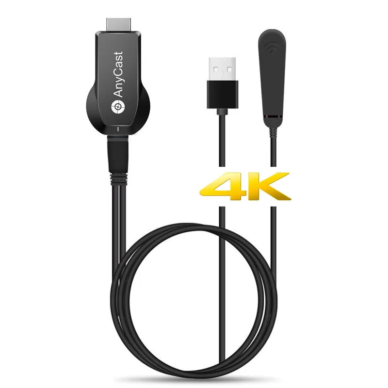 4K AnyCast AirPlay HDMI Совместимый Беспроводной Wi Fi дисплей адаптер видео для IPhone 11 12 Pro XS MAX