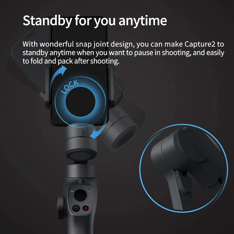 3-осевой карданный стабилизатор для экшн-камеры Gopro 4 5 6 7 Ios и Andriod | Электроника