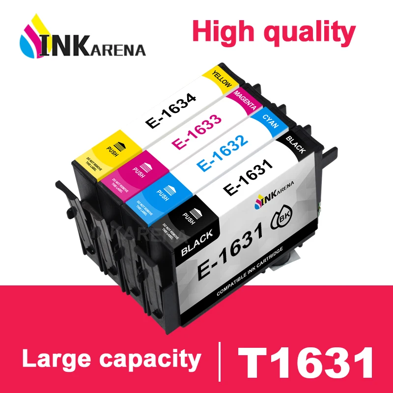 Чернильные картриджи T1631 T16 для Epson T1621|Чернильные картриджи| |