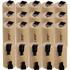 20 шт., ni-cd аккумуляторные батареи 1,2 в 2200 мАч