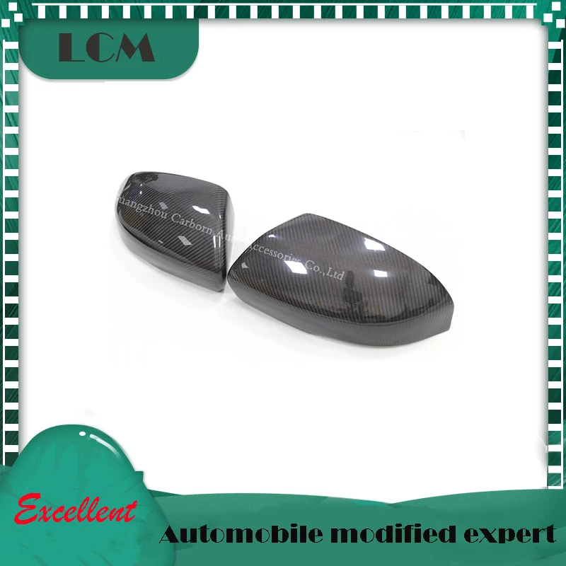 

2012-2013 Add On Style/Replacement Style Carbon Caps For Land Rover Range Rover Evoque Carbon Fiber Side View Mirror Cover