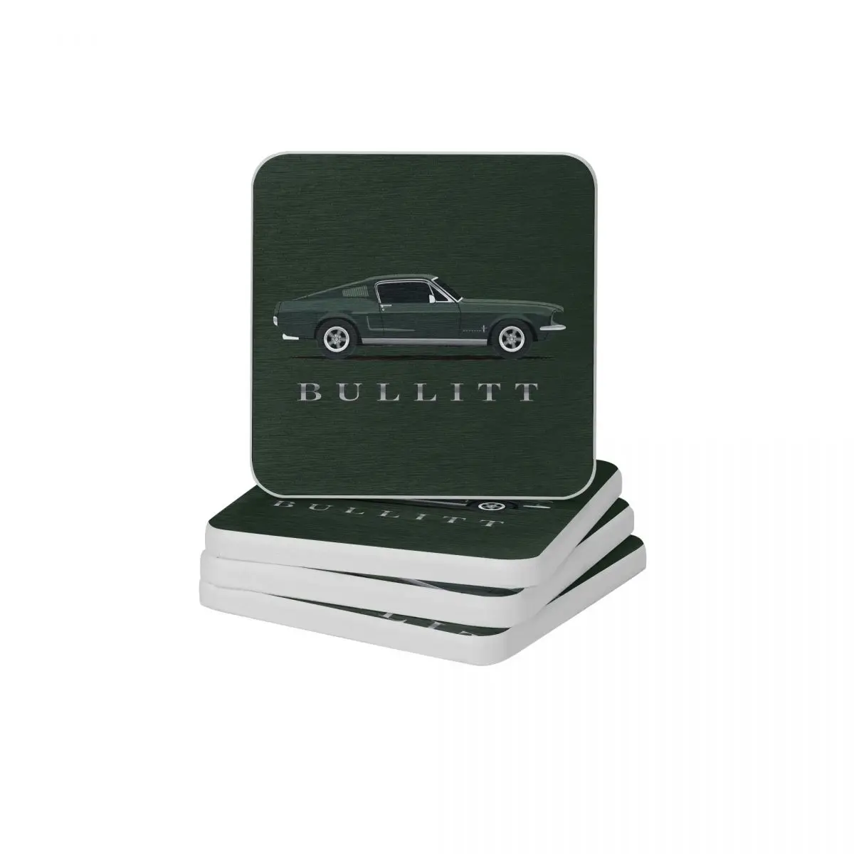 Mustang Bullitt диатомит Земляная квадратная круглая подставка Защита от плесени