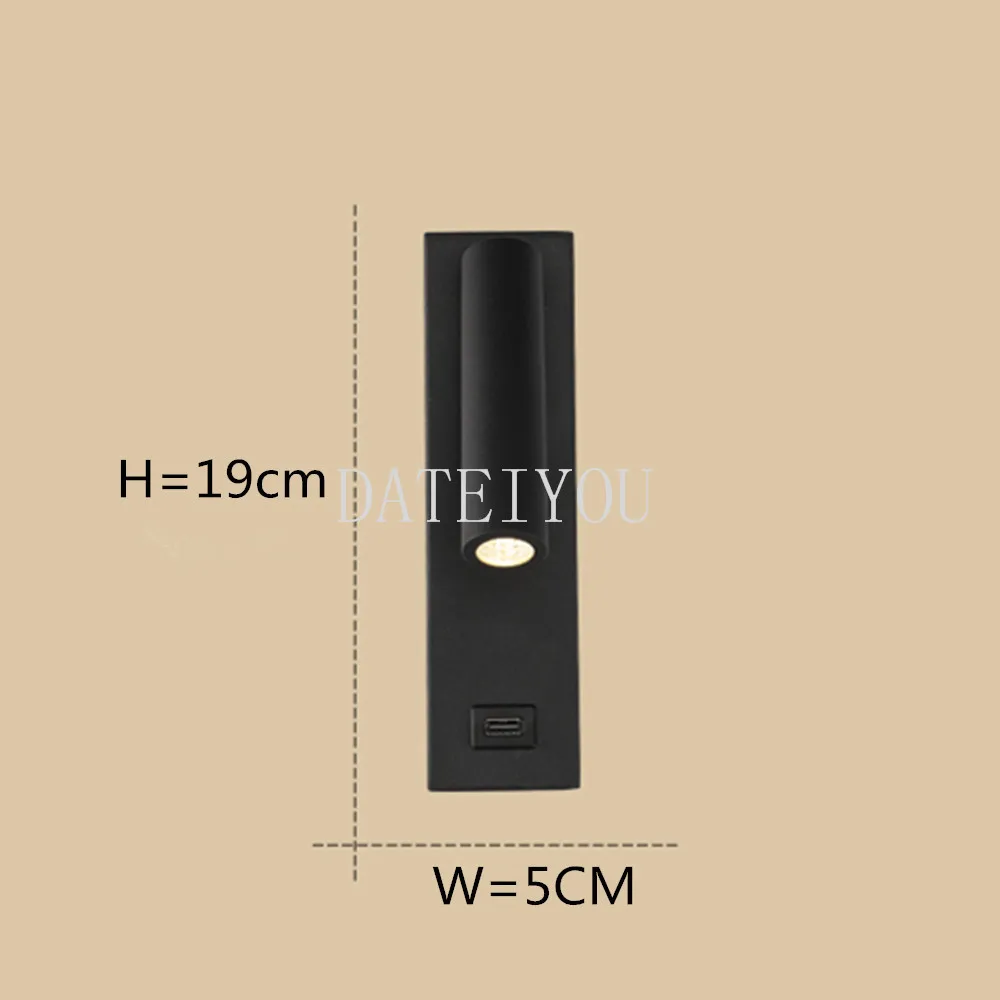 Светодиодная настенная лампа светильник для коридора гостиничных комнат с