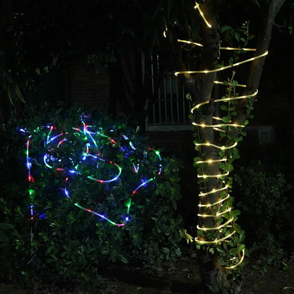

Music Lights String 5M/10M Party Creative Solar Waterproof Rope Tube LED USB Lamp String LED Fairy String Lights