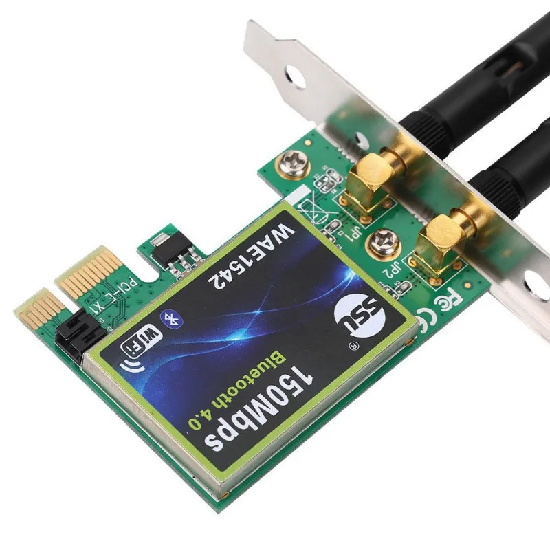 Bluetooth WiFi PCI-E сетевая карта 2,4G беспроводной 150 Мбит/с PCI-E PCI Express Интернет сетевой адаптер