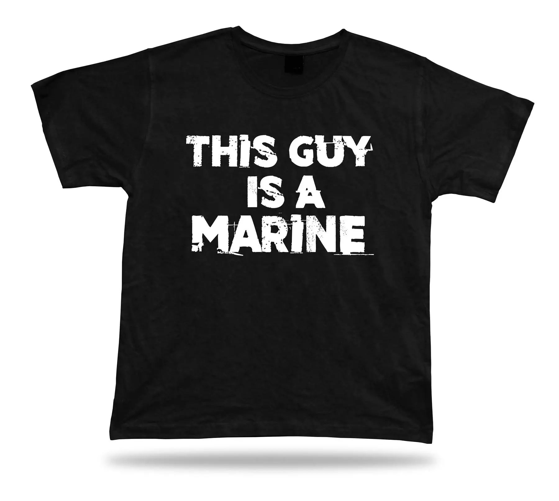 Футболка с надписью Super Marine на день рождения подарок новая футболка повседневные