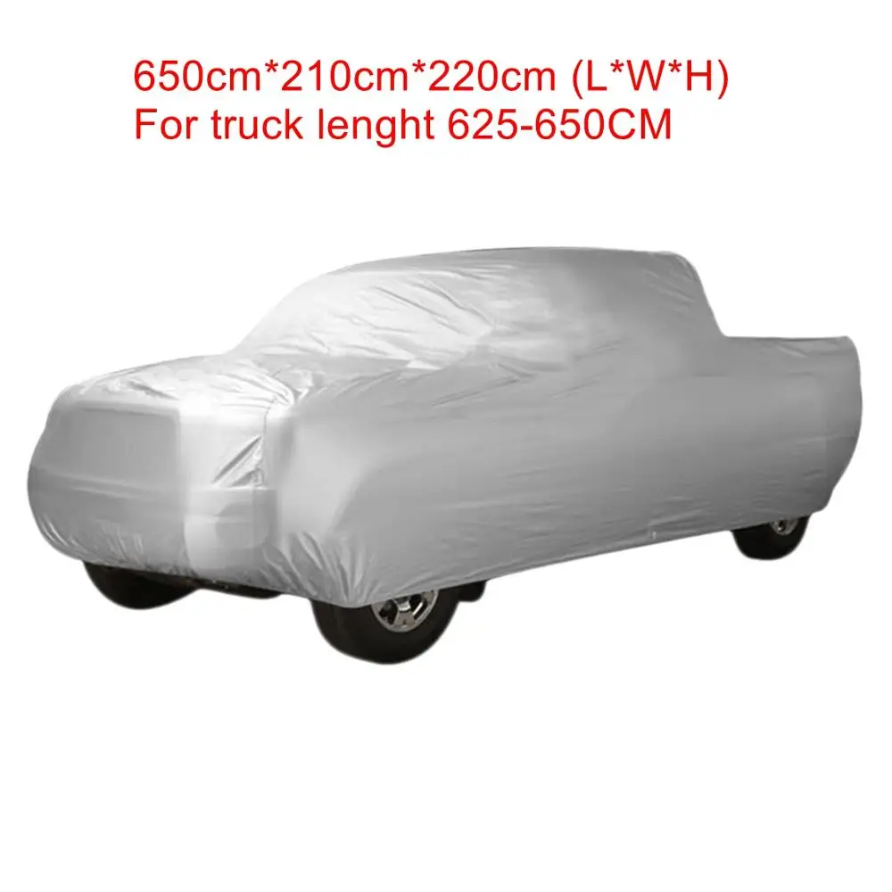 Truck-650x210x220cm X Autohaux универсальные автомобильные Чехлы, крытые, уличные, водонепроницаемые, защита от солнца, снега, пыли, дождя, защитная крышка для внедорожника, седана, грузовика - Название цвета: Truck-650x210x220cm