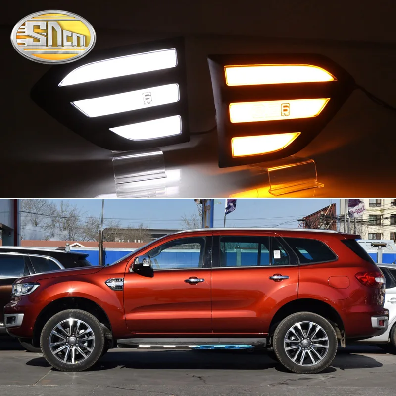 Светодиодный боковина крыла огни для FORD Everest 2016 2019 с сигнальные лампы
