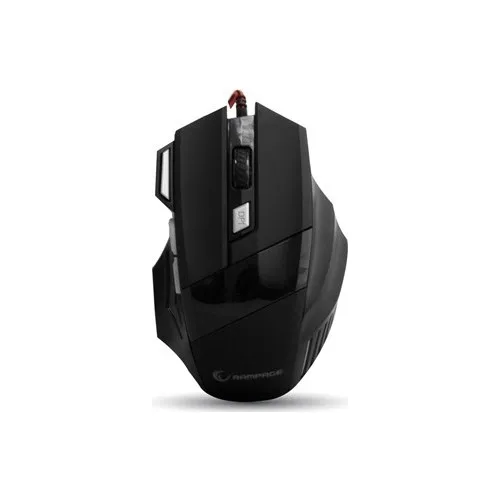 Rampage KM-R1 Black Wired Backlit Standard OyuncuKlavye Mouse Set (14245)