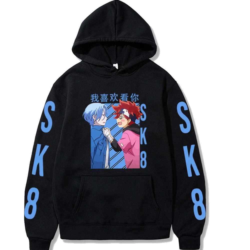 

Japan Anime SK8 The Infinity Print Men Hoodies Sweatshirt Streetwear Pullover Hoody