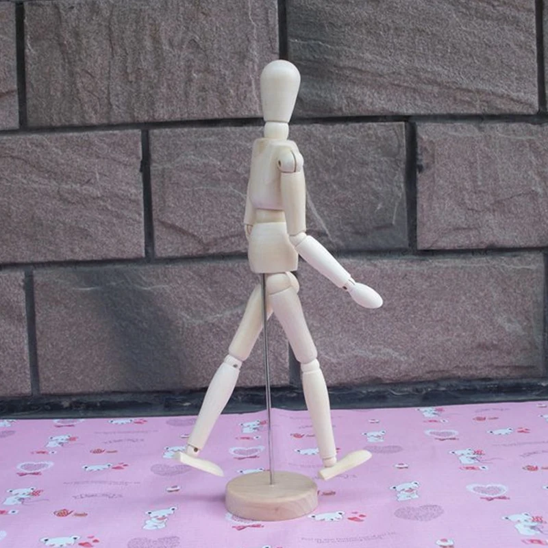 Деревянная шарнирная кукла Strongwell модель для рисования художника манекен Bjd