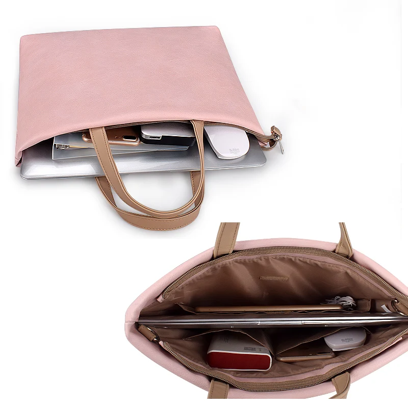 waterproof notebook laptop for 13 3 inch pu leather laptop bags for macbook air 13 case for xiaomi huawei briefcase bag free global shipping