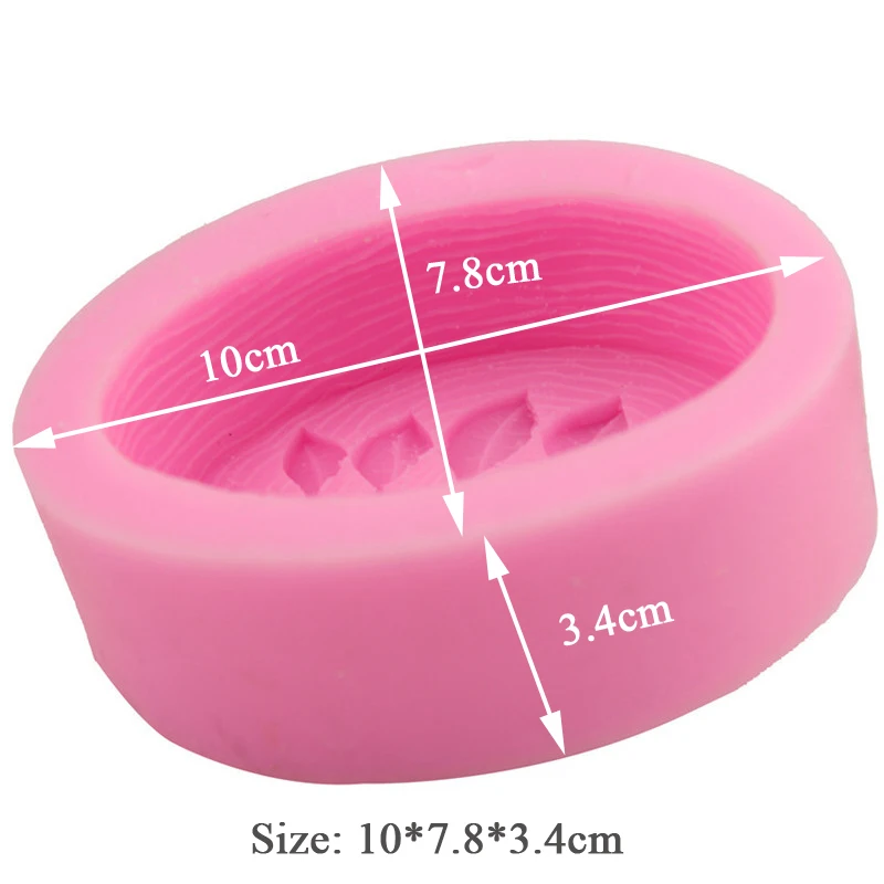 Форма для мыла в форме листа новая силиконовая 3D форма украшения помадки торта