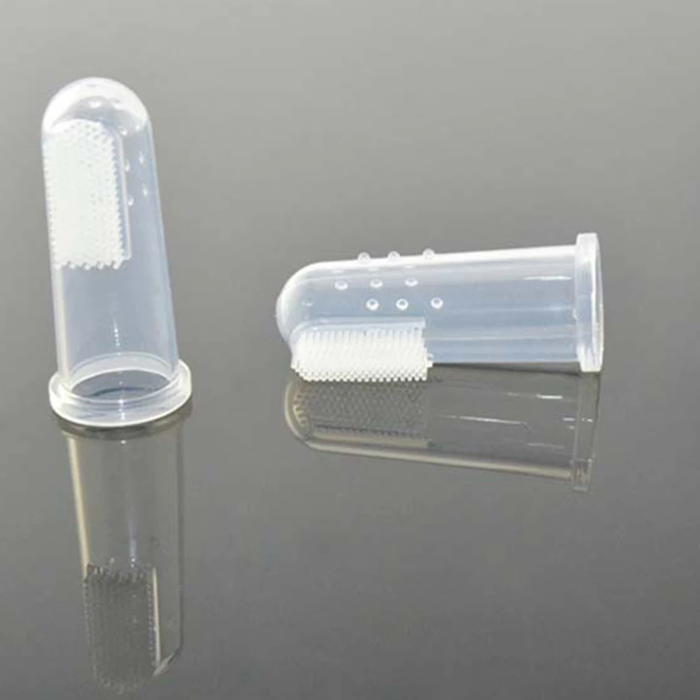 Одежда для младенцев 2 предмета Зубная щётка зажим пальца с силиконовой кроватка