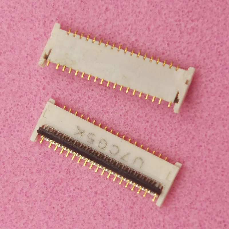 

5-10Pcs LCD Display Screen FPC Connector Plug Contact For Samsung Galaxy Tab A 10.1 SM-T580 T580 T585 T587 On Motherboard 35 Pin