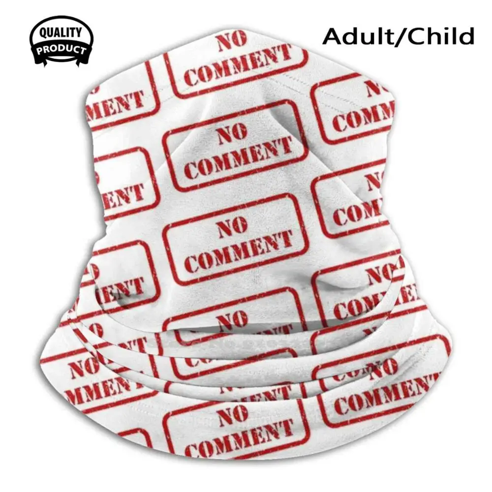 

No Comment Stamp Soft Warm Winter Mouth Masks No Comment No Comment Rubber Stamp Vector Stamp Rubber Red Label Grunge Sign