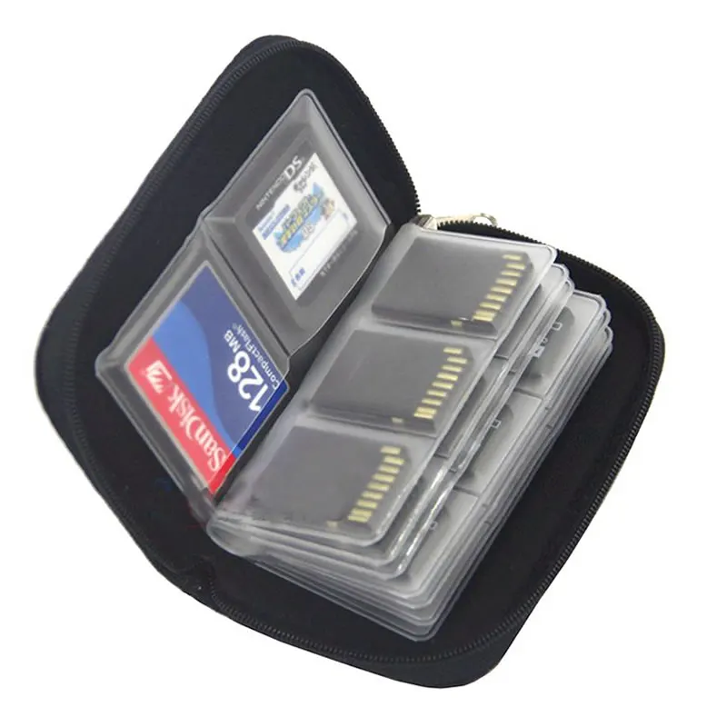 5 Karten Case Box Schutz H黮le SD SDHC XD MMC Card Wei transparent O9R5 
