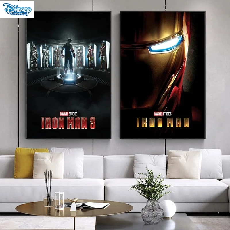 Классический постер на холсте с супергероями Marvel картина из фильма мстители