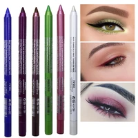 14 color cat eye makeup waterproof neon colorful liquid eyeliner pen make up comestics long lasting black eye liner pencil hot