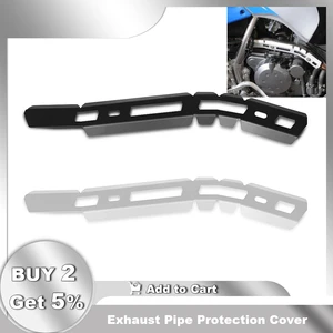 For KAWASAKI KLR650 KLR 650 2008-2021 2017 2018 2019 2020 Motorcycle Exhaust Manifolds Shield Cover Heat Protection Heel Guard