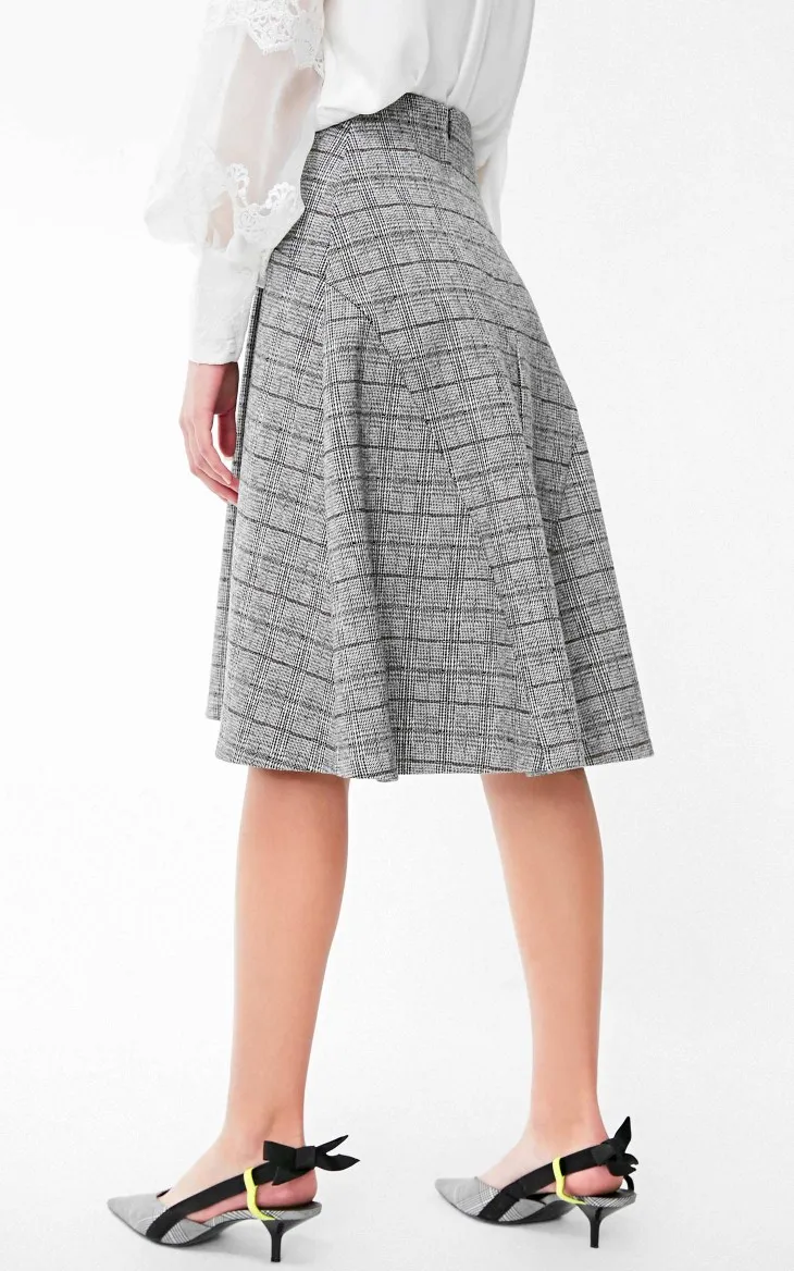 Vero Moda Женская клетчатая юбка с подкладом | 31911G510